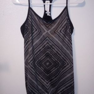 Fabletics Norwalk Tank Black Gray Size Medium